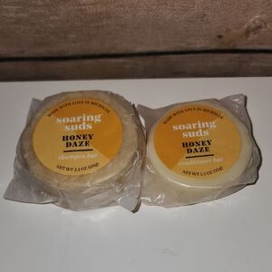 Soaring Suds Honey Daze Shampoo and Conditioner Bars